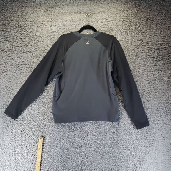 The North Face Mens Size Medium Gray Long Sleeve Pullover Polyester Stretch - Picture 10 of 11